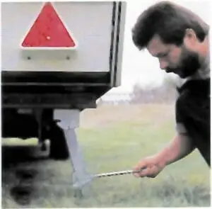 Stuðningsfætur lappir Jack 1 stk. 39-55c