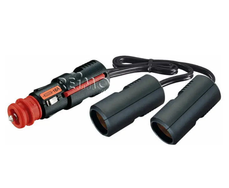 Tengi tvöfalt 12/24V tengi