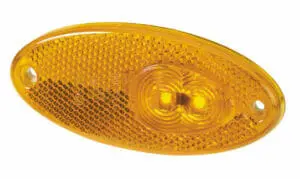 Ljós Led hliðarljós rúnað