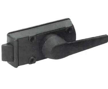 Hurðalæsing án sílenders svört Ø 110 mm - Image 2