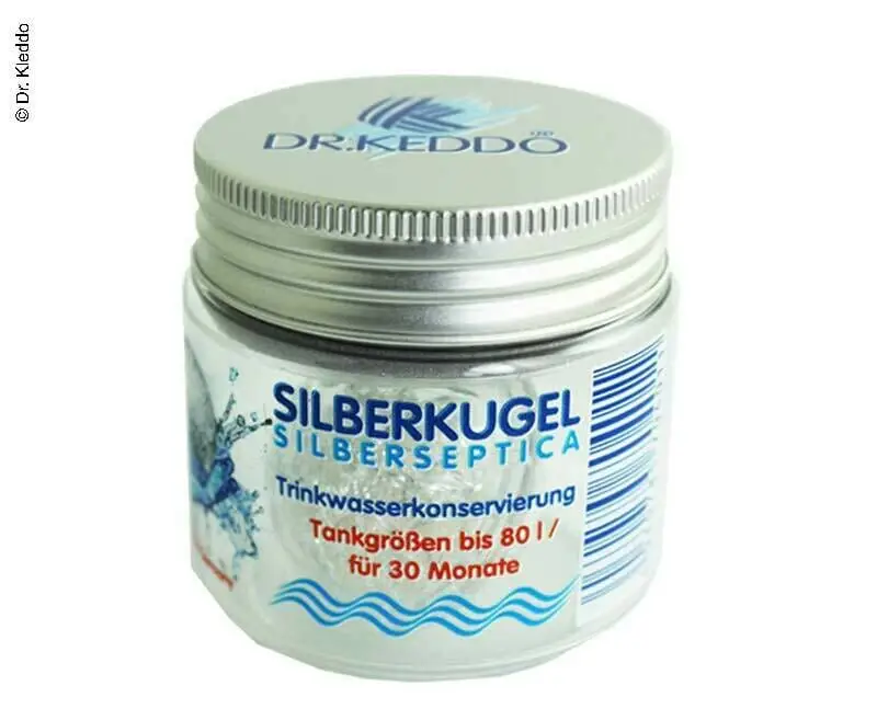 Hreinsihylki silfur kúla í vatnstankinn