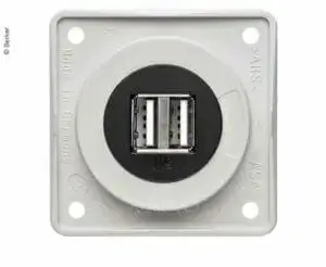 USB dós 12V tvöföld