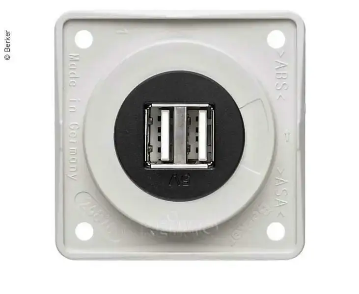 USB dós 12V tvöföld