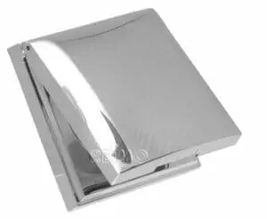 Lok á 230V dós króm