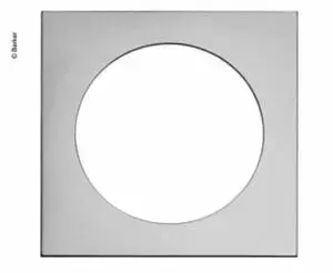 Rammi á rafmagnsdós króm