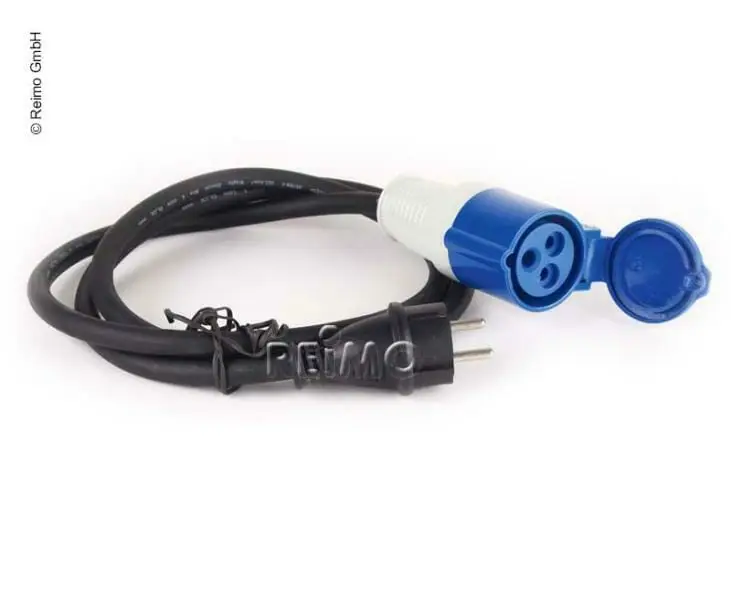 Rafmagnskapall 40cm - Landkapall