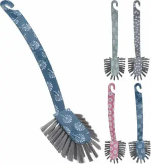 Uppþvottabursti munstraður