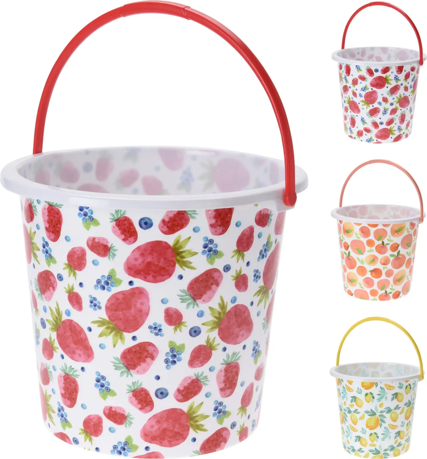 Skúringarfata m/Ávaxta myndum