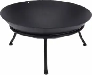 Eldstæði 57,5cm Svart Metal