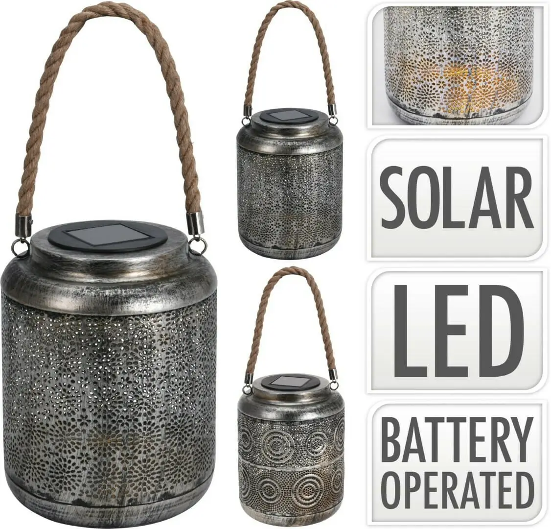 Lukt Led sólarrafhlaða