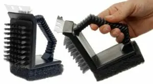 Grillbursti lítill V bursti