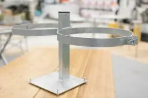 Gaskútafesting fyrir 2 kúta