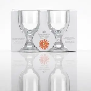 Glös Bella Goblet 4 stk. frá Flamefield