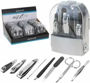 Naglasnyrtisett 8 stk. í pakka