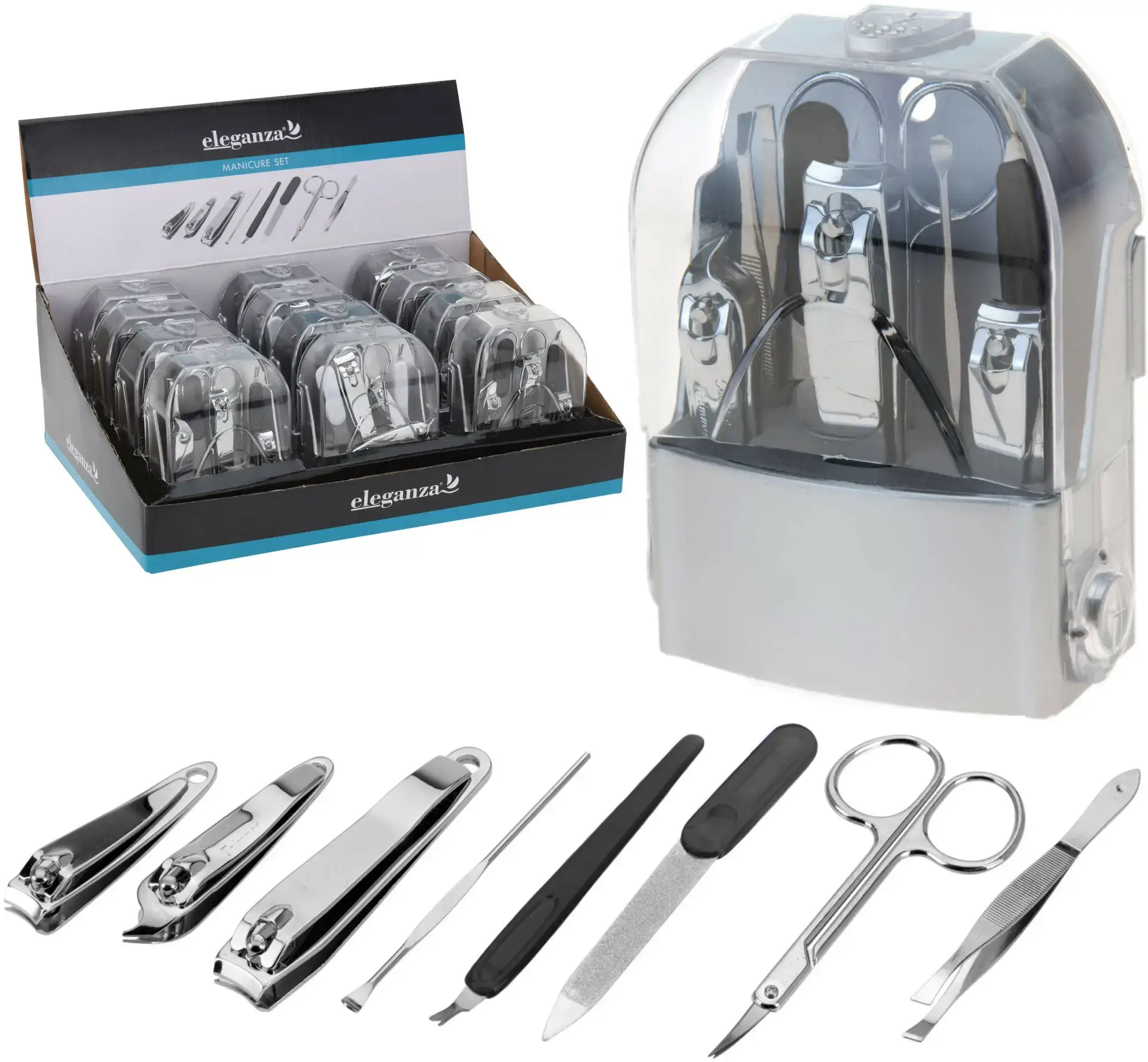 Naglasnyrtisett 8 stk. í pakka