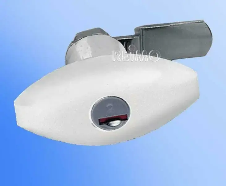 Læsing á hleðslulúgu án sílenders hvít r