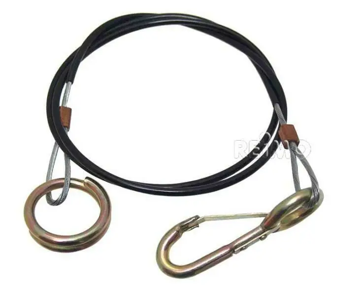 Öryggisvír á beisli - 1 meter