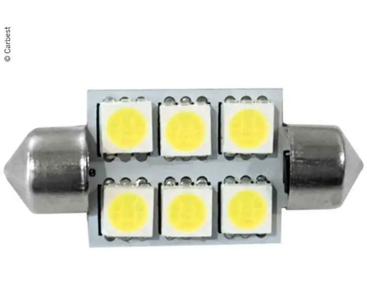 Ljósapera Led 6xSMD 1,5W