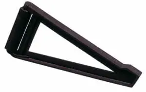 Borðhaldari brúnt plast