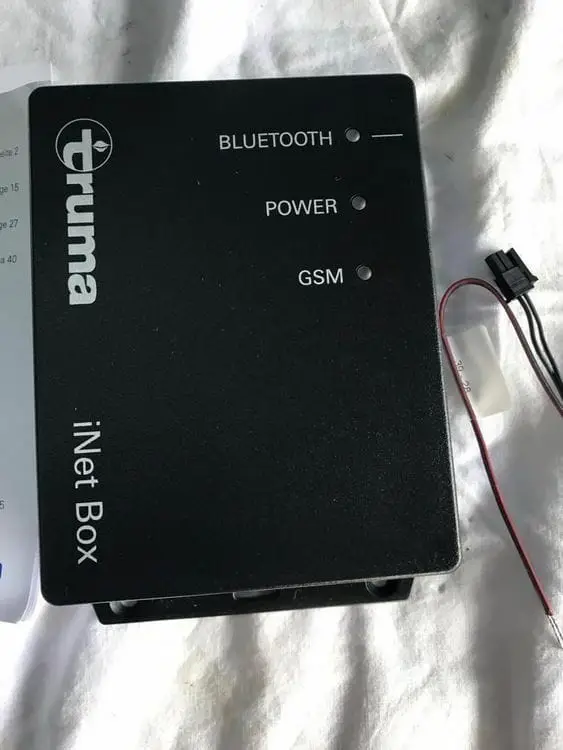 Stjórnstöð fyrir Alde app frá Truma.