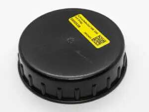 Lok á vatnstank lítið.