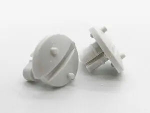 Læsing skrúfuð f. ísskáparist.