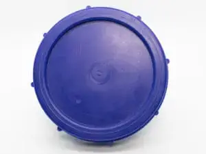 Lok á vatnstank 155mm blár