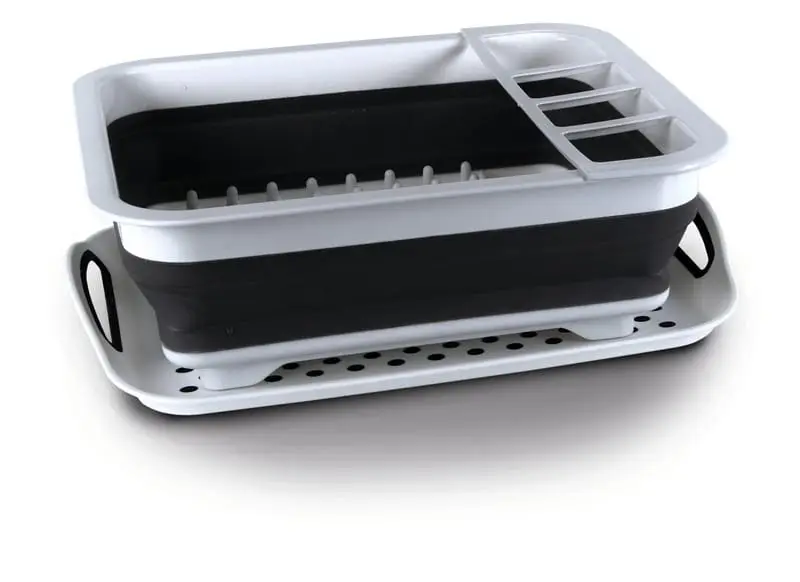 Uppþvottagrind og bakki Camp4