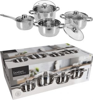 Pottasett 8 stk. í pakka EH