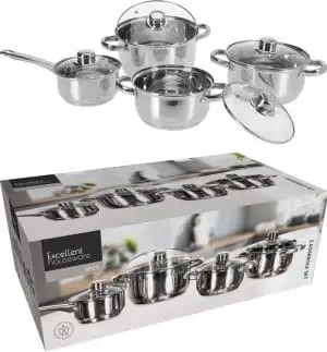 Pottasett 8 stk. í pakka EH