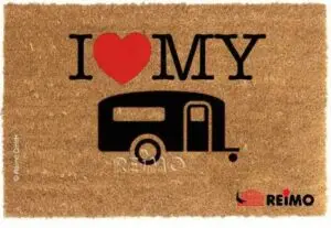 Motta 50x25cm I love my hjólhýsi