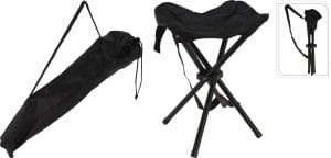 kollur þrífótur 33x33x40cm svartur