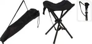 kollur þrífótur 33x33x40cm svartur