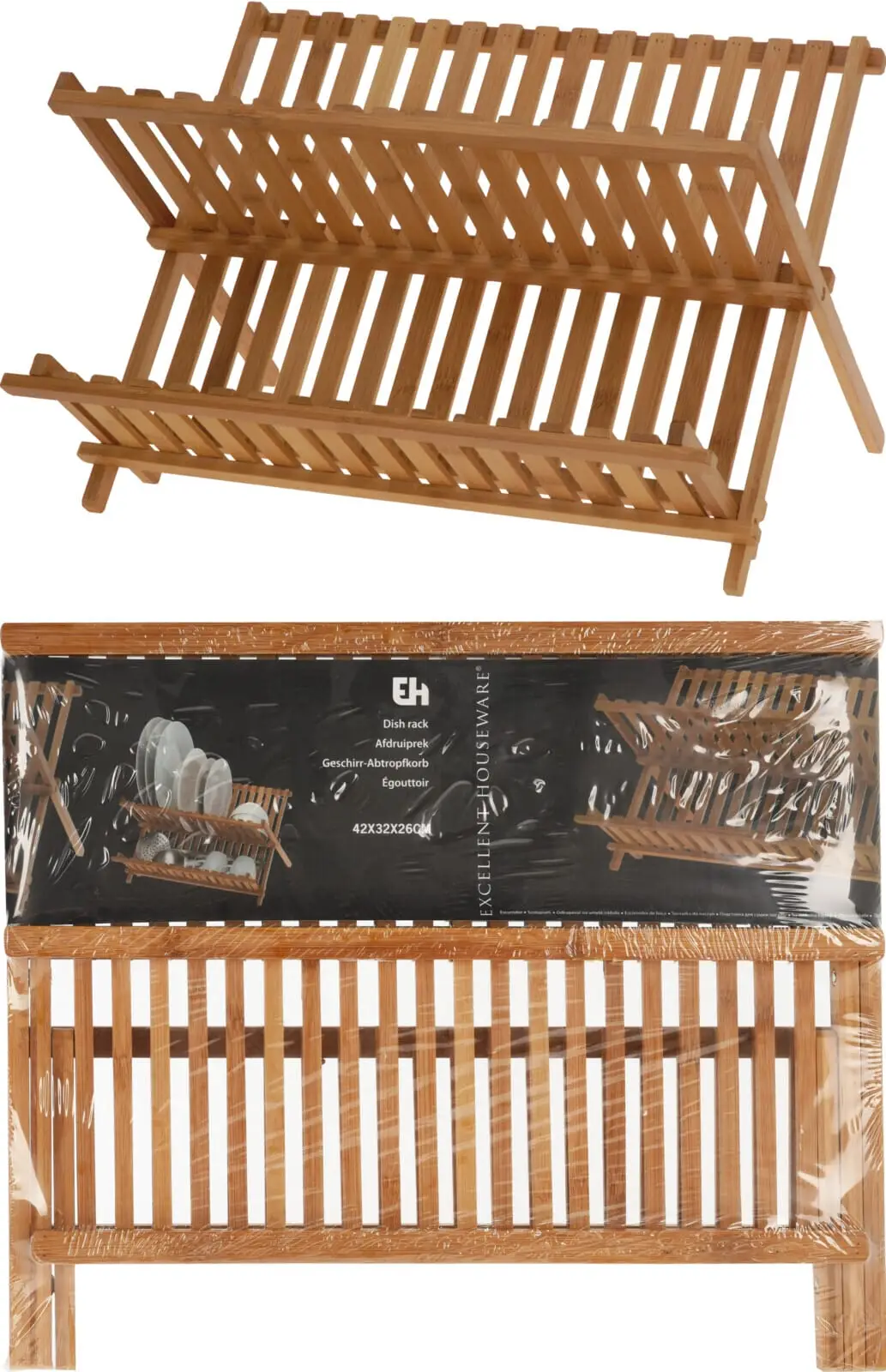 Uppþvottagrind BAMBUS