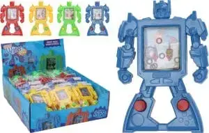 Leikfangaspil vélmenni með vatni.