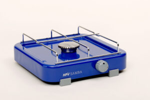 Helluborð gas 1 hella blátt