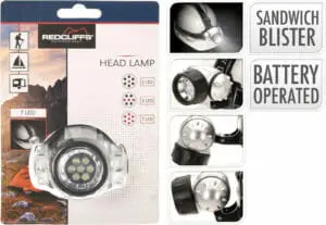 Höfuðljós MEÐ LED