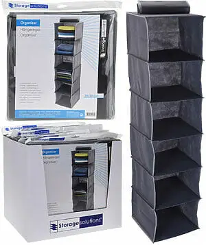 Hengi, þvottasnúra, geymslubox og fleira