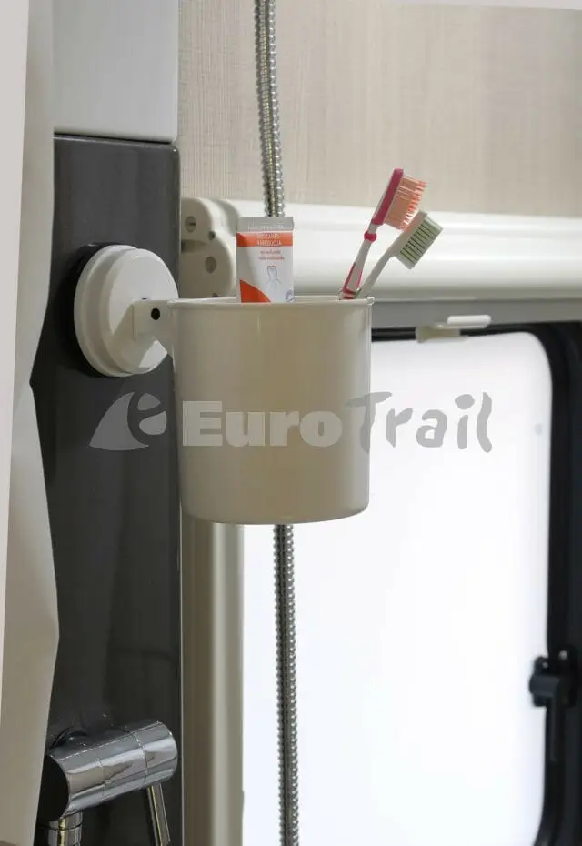 Tannburstaglas m/ sogskál hvítt - Image 2