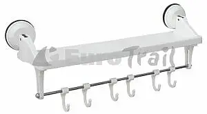 Hilla m/6 snögum og  sogskálum-hvít