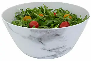 Salatskál  með marmara