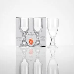 Glös Bella Goblet glær 4stk. frá Flamefield