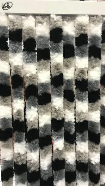 Flugu/Flísgardína hurð 56x205 grá - Image 2