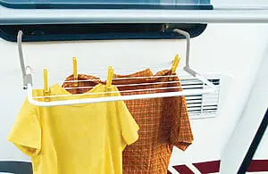 Þvottasnúra í glugga 2,5m