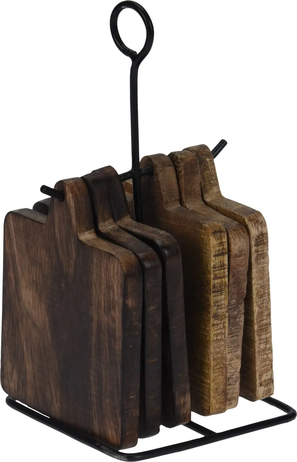 Trébrettasett á standi 6stk.