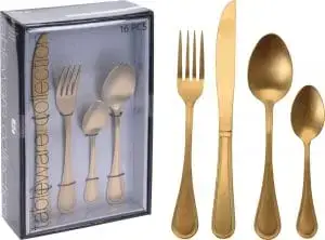 Hnífaparasett 16 stk. Matt Gold