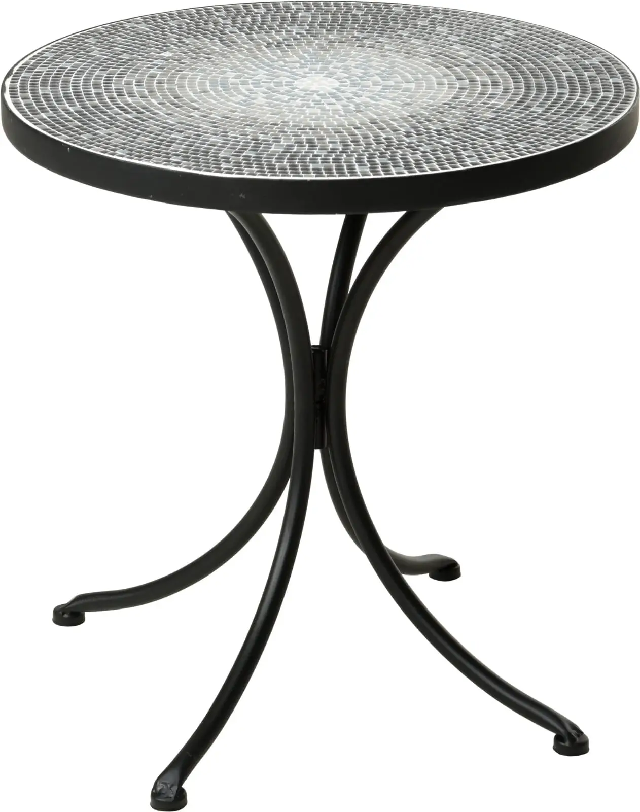 Bistro borð D38XH40cm grátt Mosaic