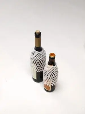 Glasa vörn f/glös, flöskur, krukkur 6stk