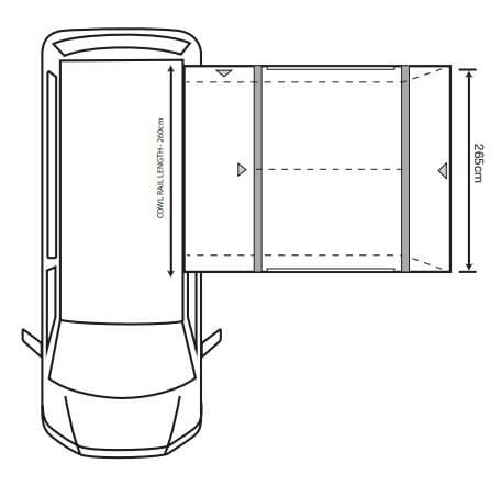 Fortjald Uppblásið Cayman Air T2 hátt - Image 6