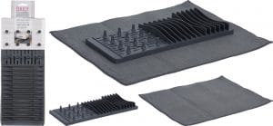 Uppþvottagrind/motta 2 stk.